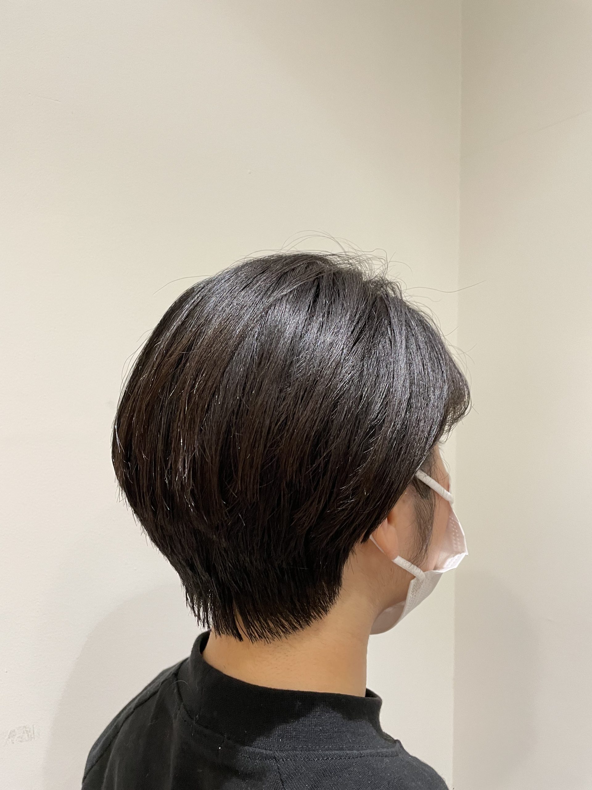 【首元スッキリなショートボブ】