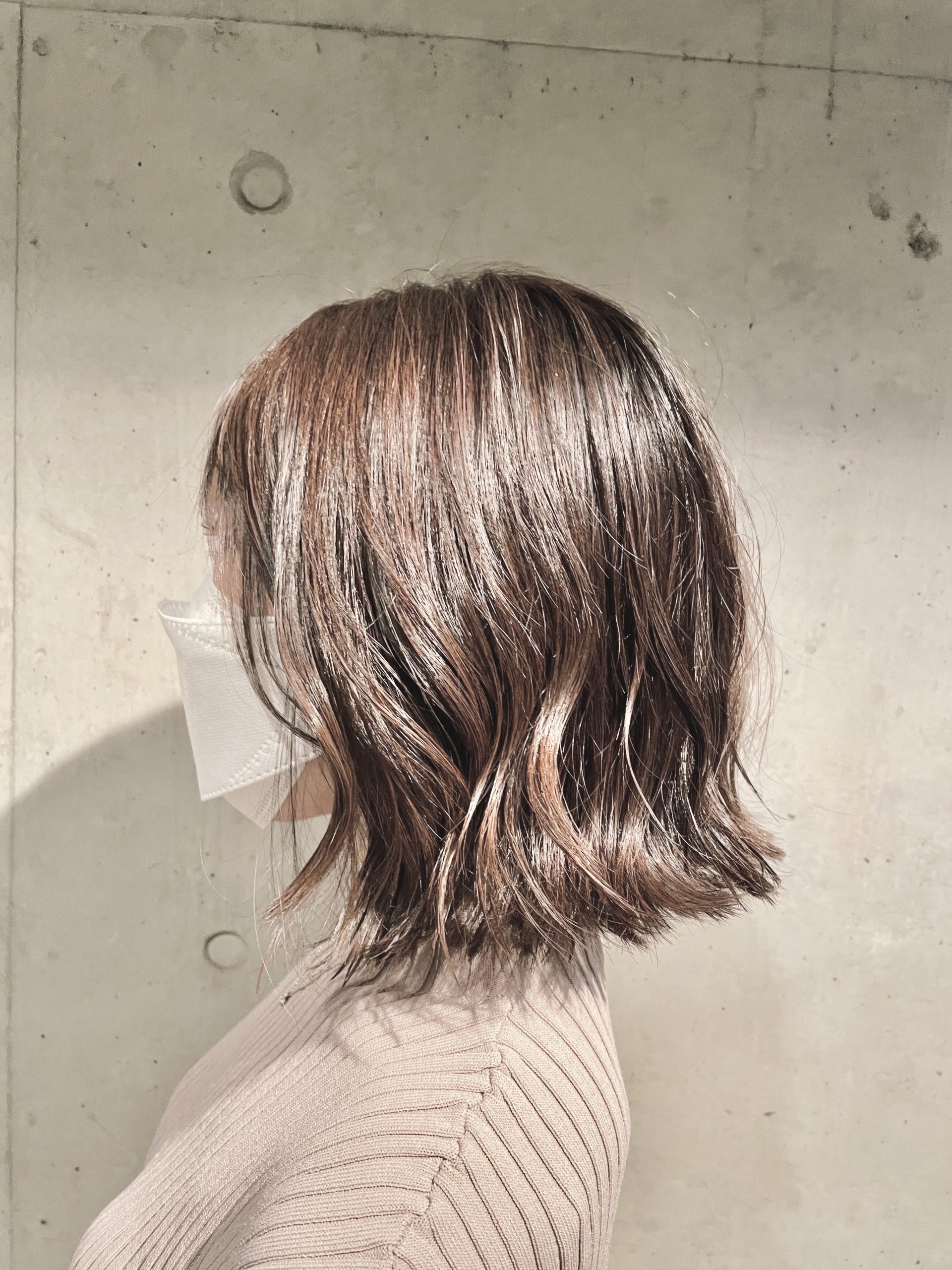 【簡単セットで夏満喫‼️☀️切りっぱなしAラインボブ】