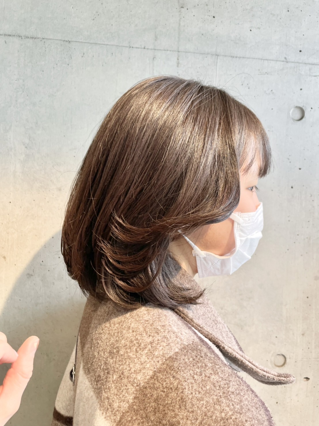 【可愛くワンカールボブスタイルで決まり‼️】