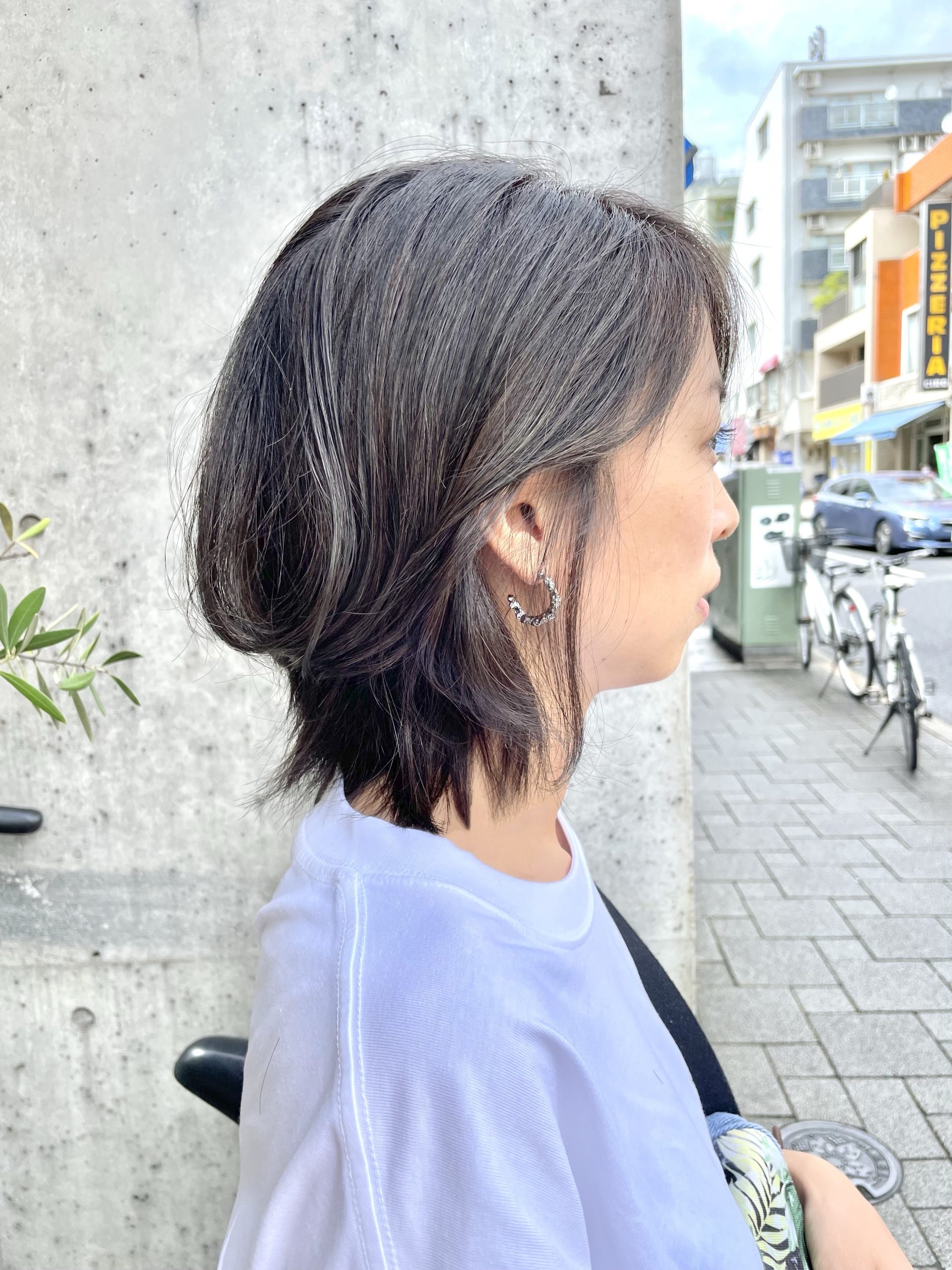 【レイヤースタイルでくしゃっと揉み込むだけで再現こなれ感】