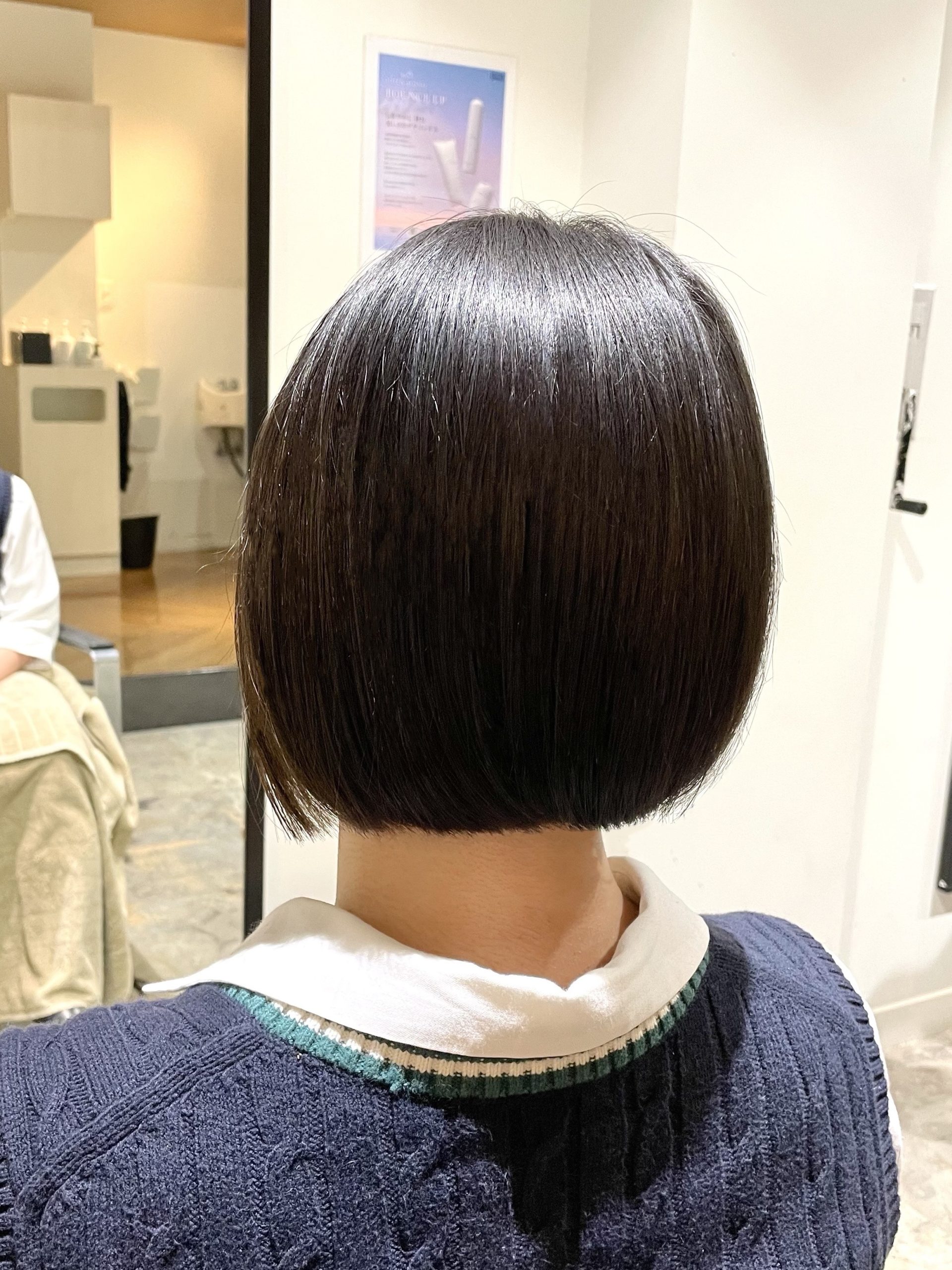 【学生オーダー多数‼️子供も大人も人気の顎下ボブ】